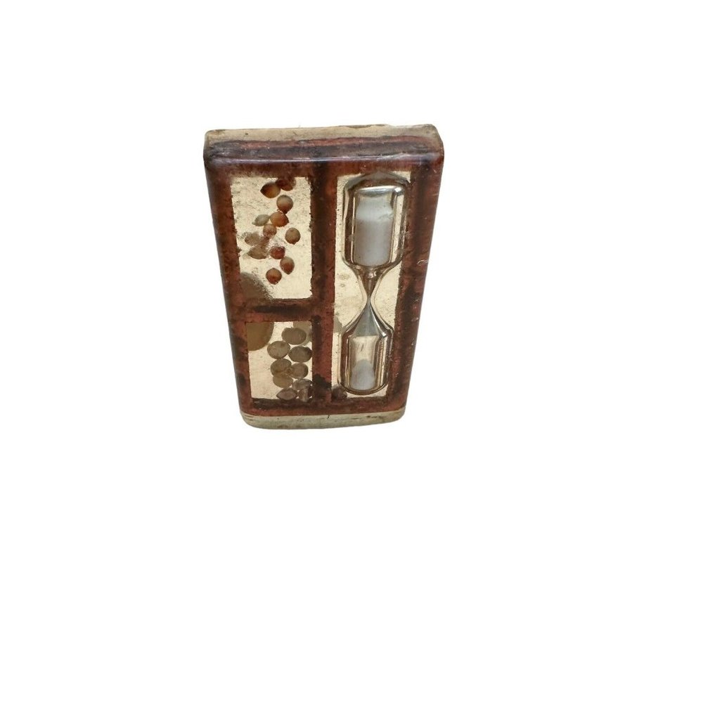 Vintage Gamut Designs Clear Resin,lucite Retro Decor Kitchen Timer & Spoon Rest - Picture 3 of 13